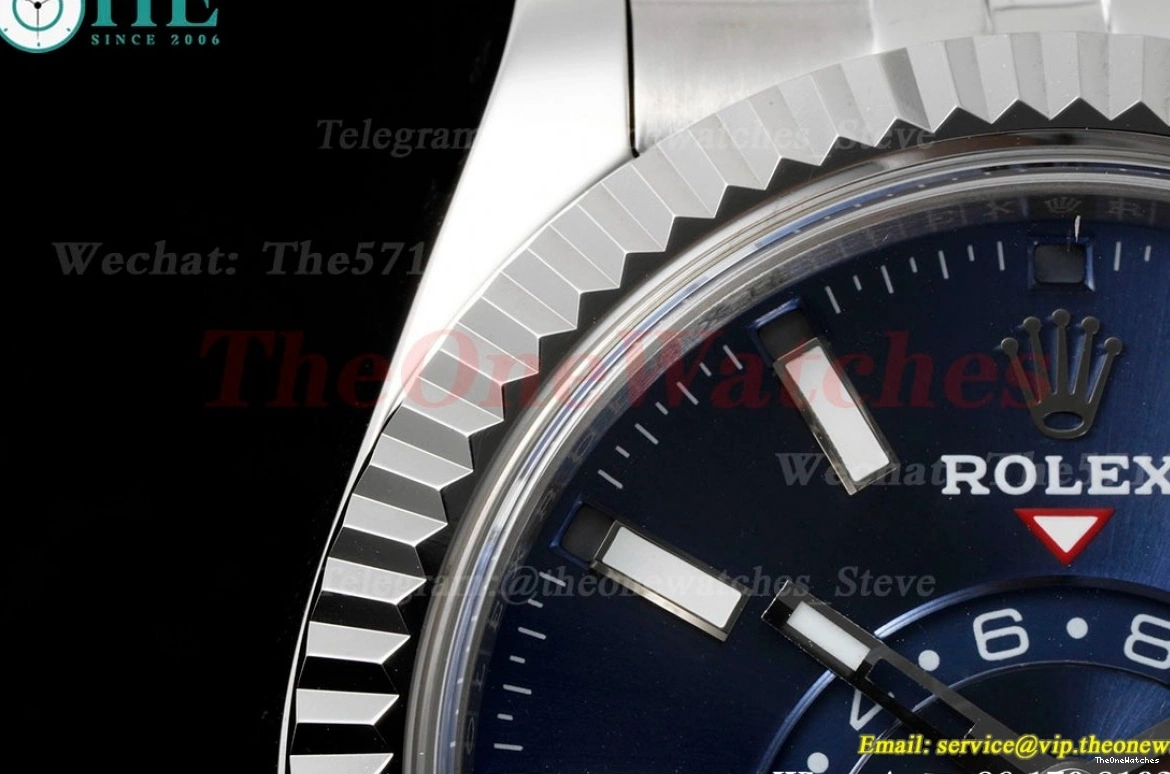 SS FNF Jubilee A9001 SS SkyDweller Blue Stk 42mm 326934  0219